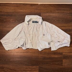 Ralph Lauren Men’s Multicolor Striped Button Down Shirt